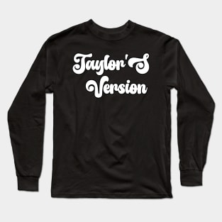 Taylor's siwft Long Sleeve T-Shirt